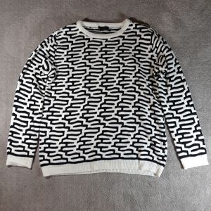 NWOT Oversized Abstract Sweater